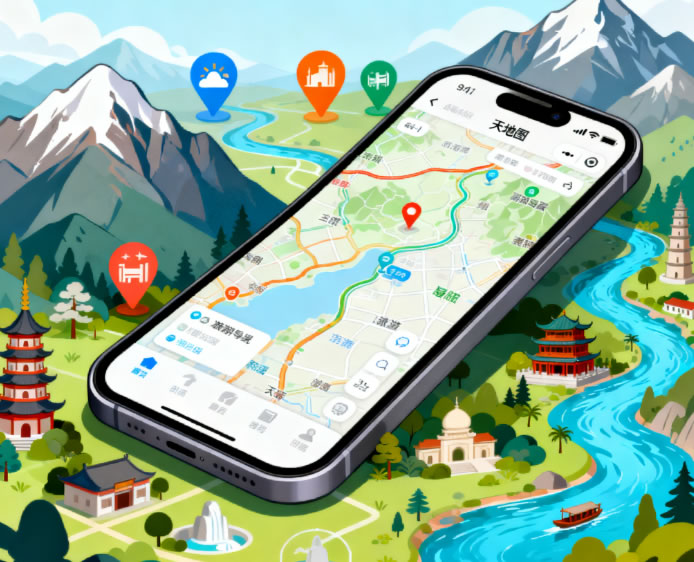 易览云,专注天地图的旅游导览应用开发(图1)